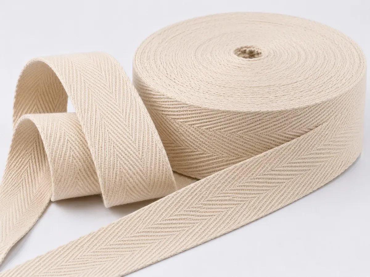 Herringbone Cotton Webbing