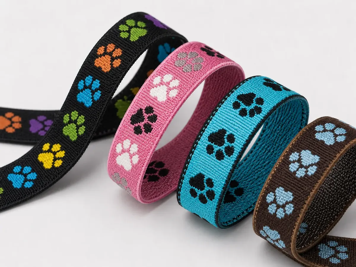 Pet Jacquard Webbing