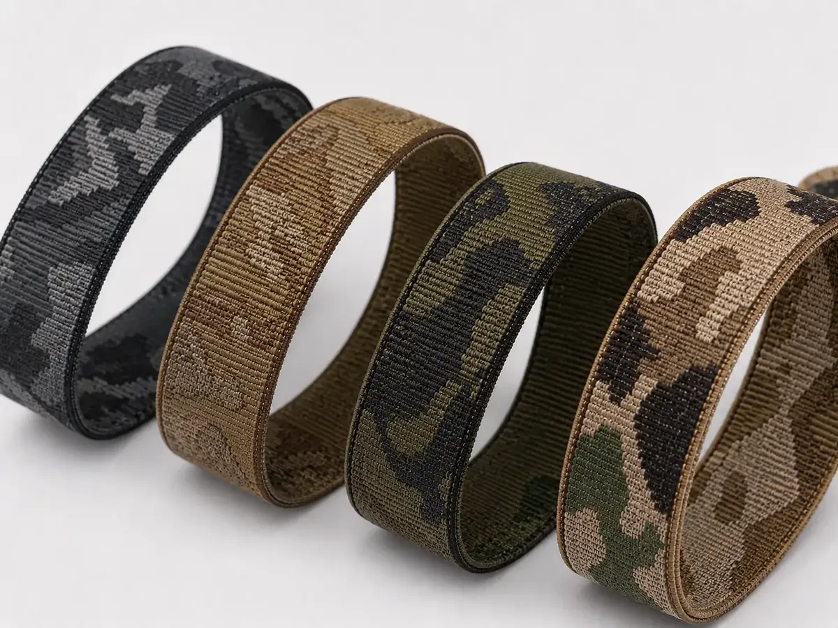 Tactical Jacquard Webbing
